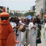 In Ethiopia, DKT increases condom use through events like this parade during a holiday celebrated primarily by women. In 2010, DKT distributed more than 85 million condoms and provided around one-third of Ethiopia’s modern contraception.