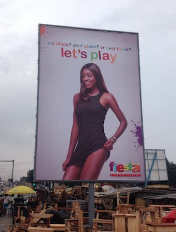 This billboard in the Ashanti region of Ghana is doing its part to overcome these barriers by not shying away from controversy. For the community's reaction to this playful ad, click here.