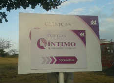 The establishment of ambient marketing campaigns, such as strategic sign placement in busy, low-income communities in Mozambique, is associated with a more than two-fold increase in the number of first-time visits at INTIMO clinics.