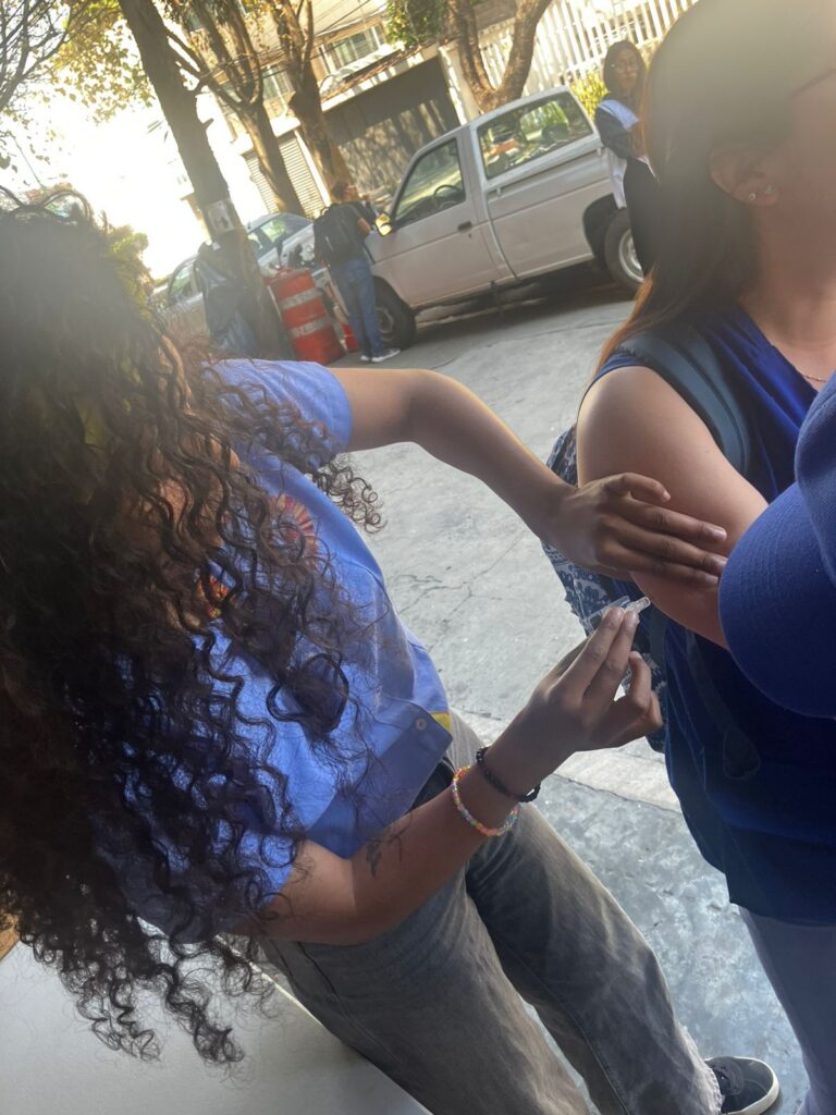 migrant women in DKT Mexico receive DMPA-SC